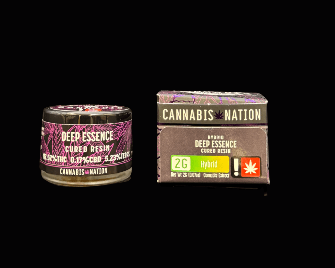 Cannabis Nation Cured Resin | Deep Essence | 2g