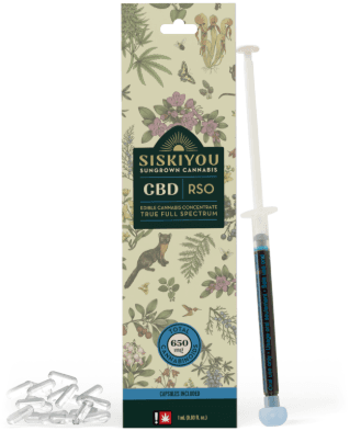 Siskiyou RSO w/ Empty Capsules | CBD