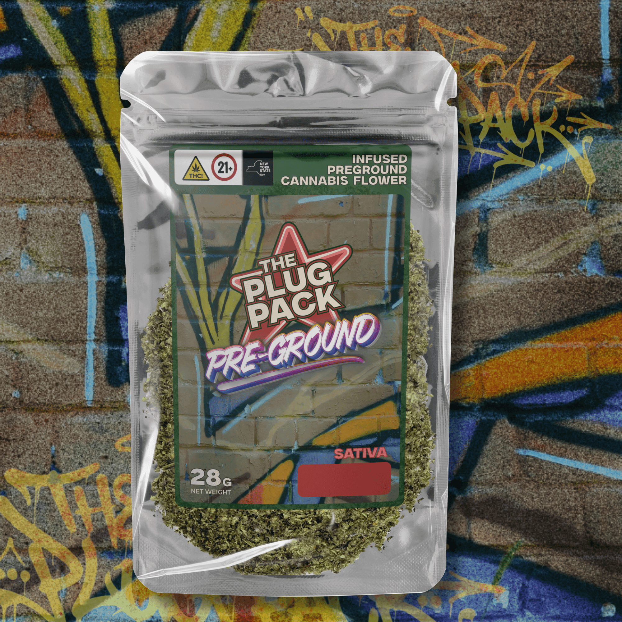 The Plug Pack Uptown Haze | Pre-Ground Flower