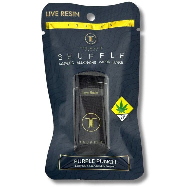 Truffle Shuffle Purple Punch 1g Live Resin Disposable (Truffle Shuffle)
