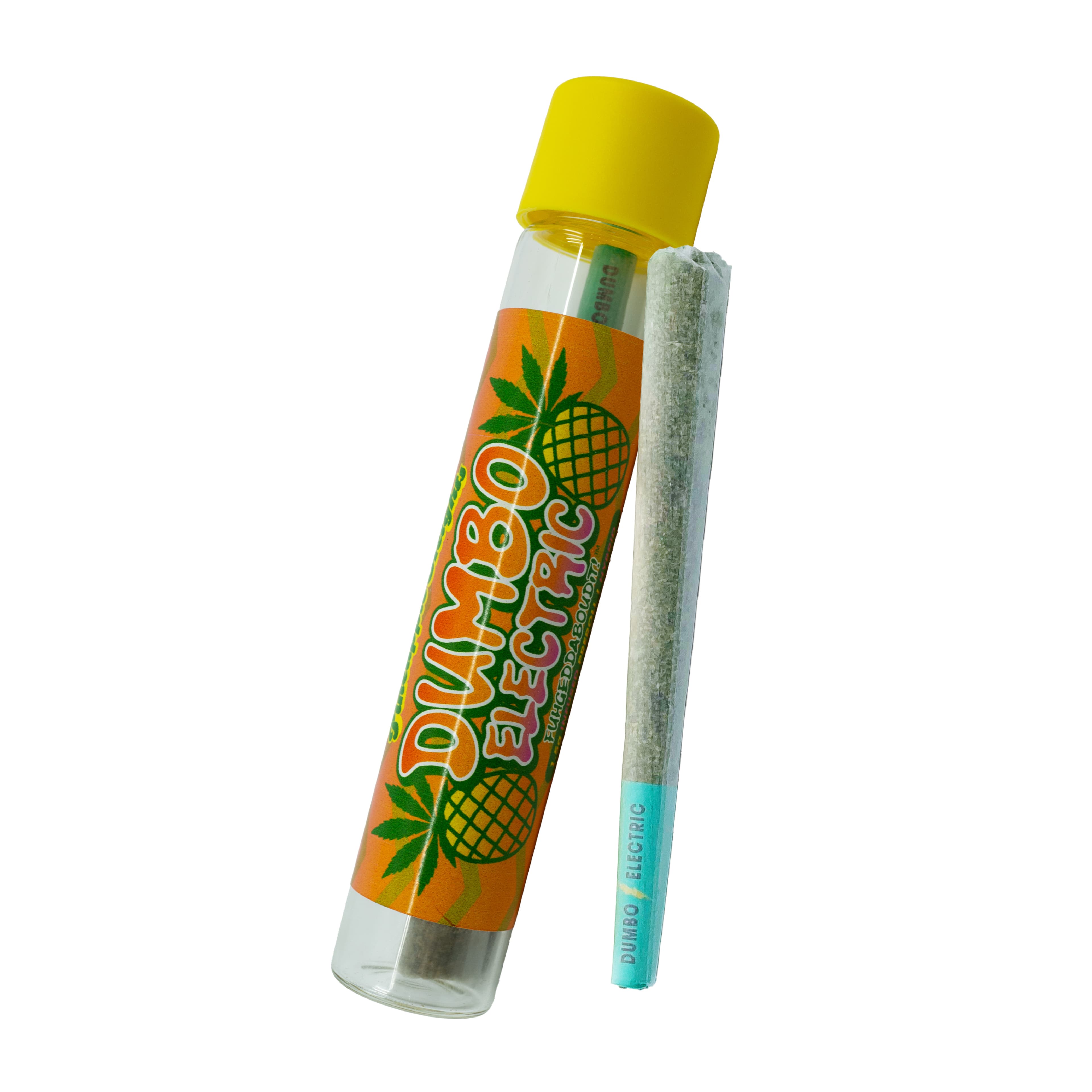 Dumbo Electric Pineapple Heights | Infused Pre-Roll | Sativa-Hybrid | Single (1.5g) | Dumbo Electric