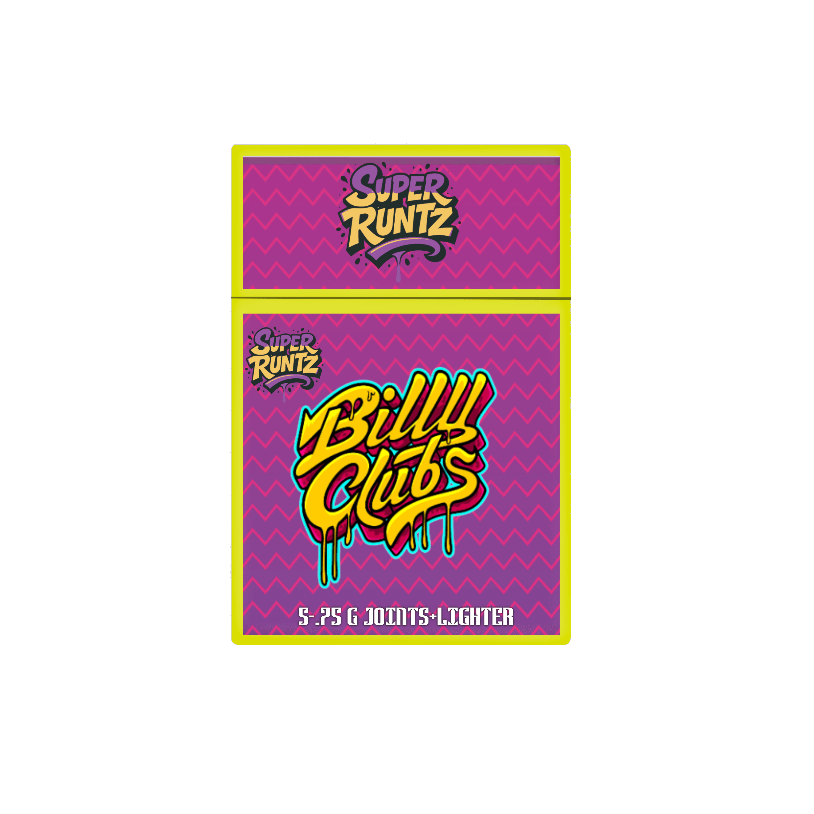 Billy Clubs Super Runtz Prerolls 5pk w/ Lighter - 3.75g