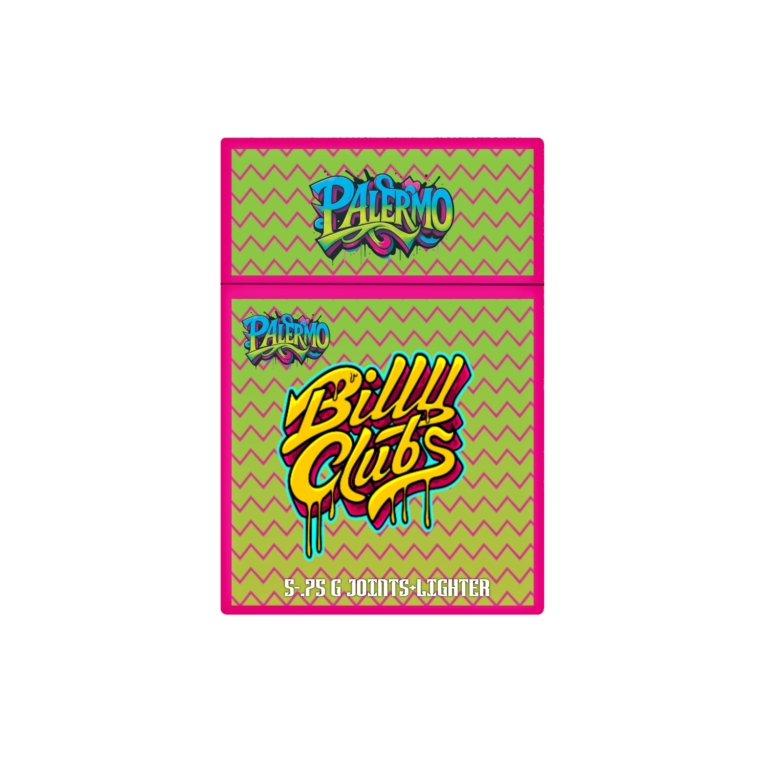 Billy Clubs Palermo Prerolls 5pk w/ Lighter - 3.75g