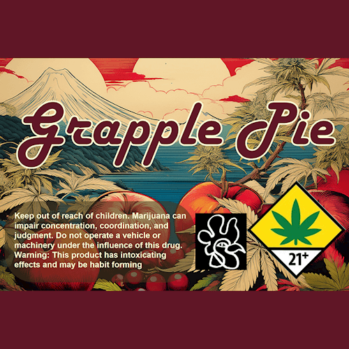 Painted Rooster Grapple Pie 28g -Painted Rooster