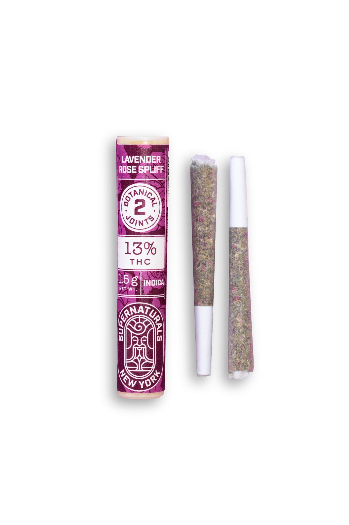 Supernaturals 2pk Botanical Preroll | Lavender Rose Spliff