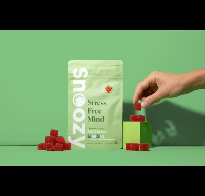 Snoozy Stress Free Mind | Strawberry - 20 Count