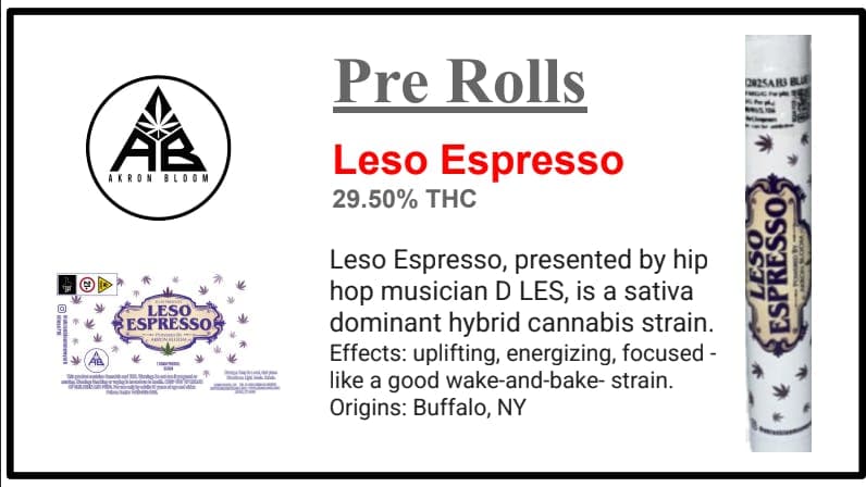Akron Bloom Leso Espresso [1g]