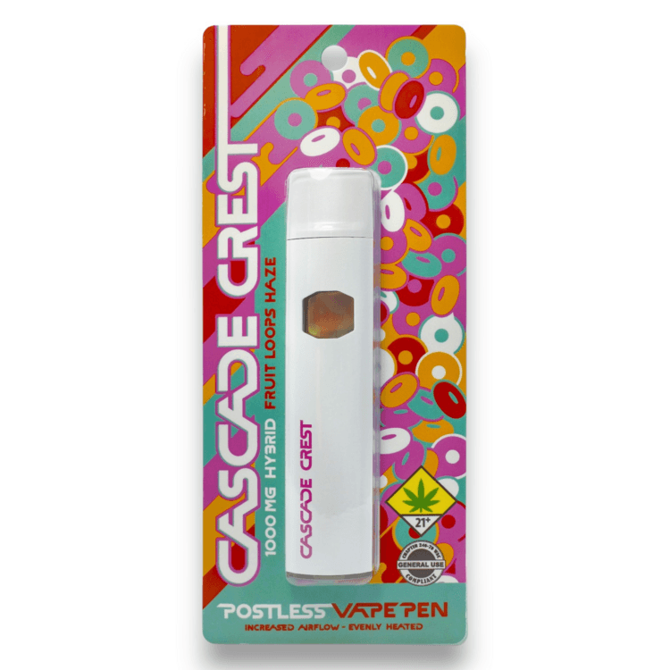 Cascade Crest Fruit Loops Haze Distillate Disposable (Cascade Crest)