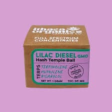Ithaca Organics Cannabis Co. LILAC DIESEL | 1 GRAM HASH TEMPLE BALL