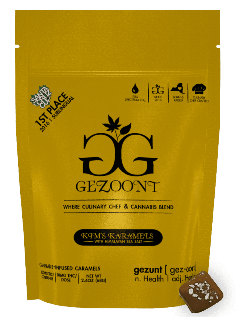 Gezoont Goodies NY LLC Gezoont Goodies Kim's Karamels 10pk 10mg