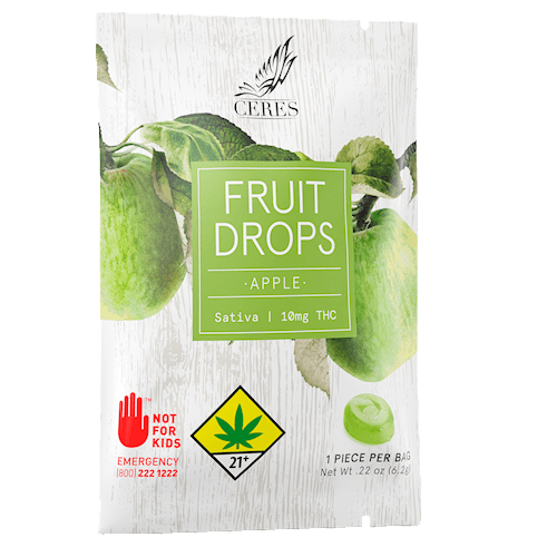 Ceres Sour Apple Fruit Drop | 10mg