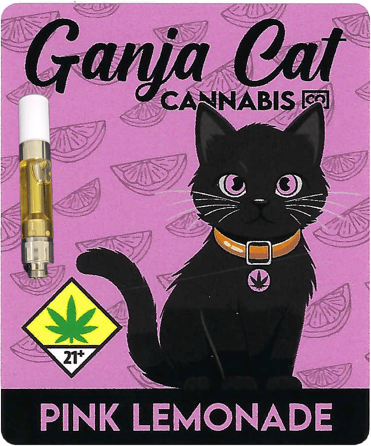 Ganja Cat Pink Lemonade Cartridge | 1g