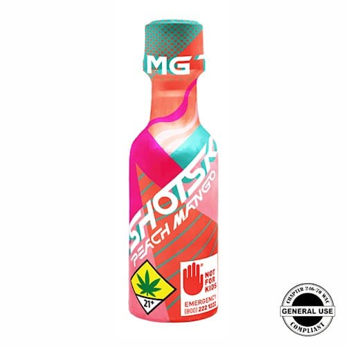 Shotski Peach Mango Shot | 100mg (DOH)