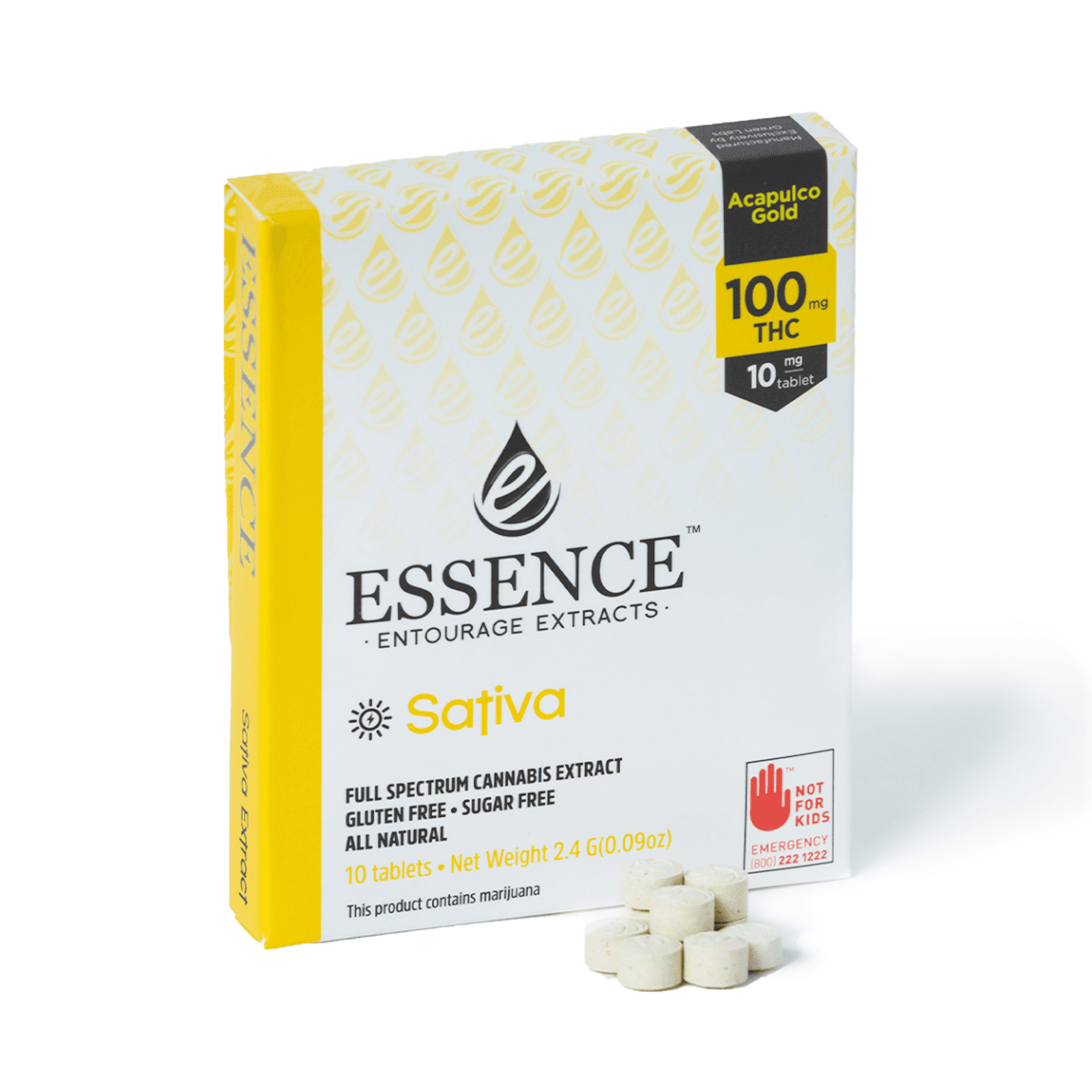 Essence Entourage Extracts Acapulco Gold Sativa Tablets
