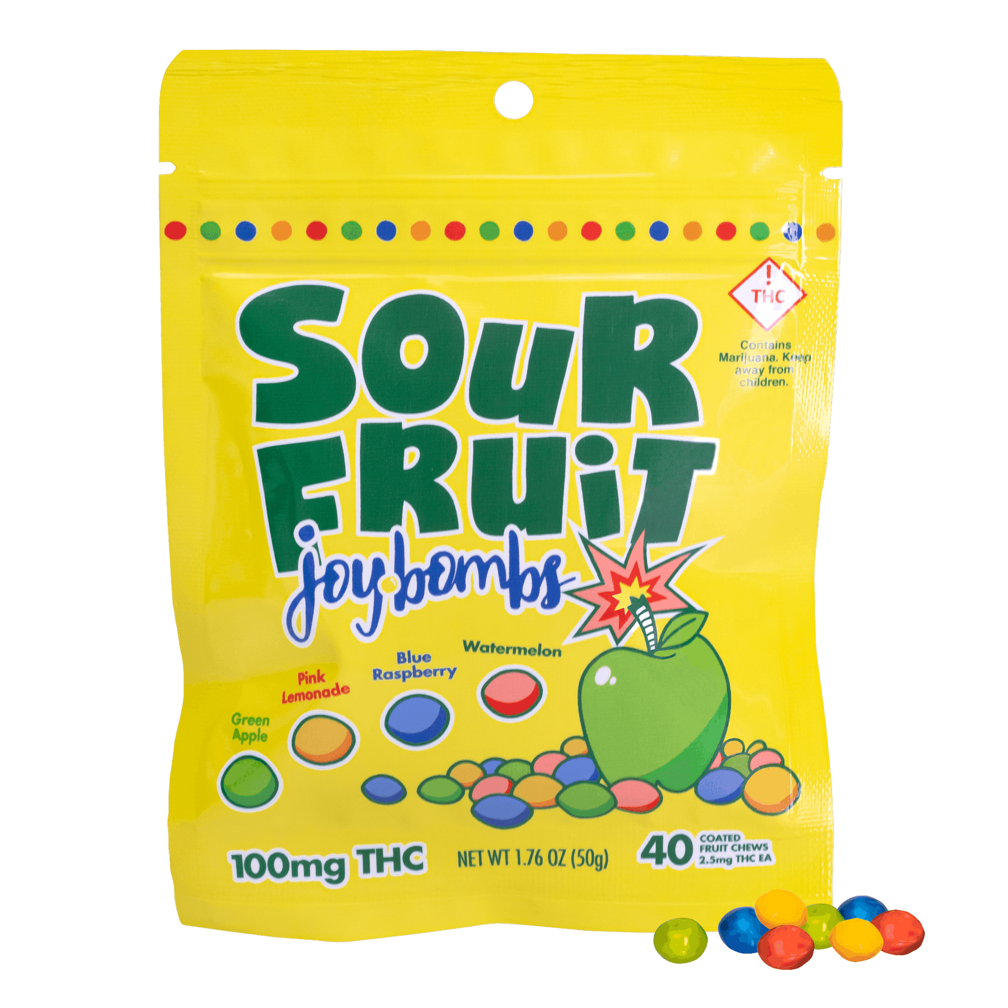 Joy Bombs by Joyibles Sour Fruit