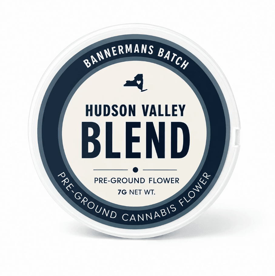 Bannermans Batch Hudson Valley Blend | Ground Flower | 7g