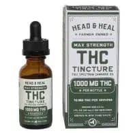 Head and Heal Head & Heal | Max Strength THC Tincture | THC 1000mg | 30ml