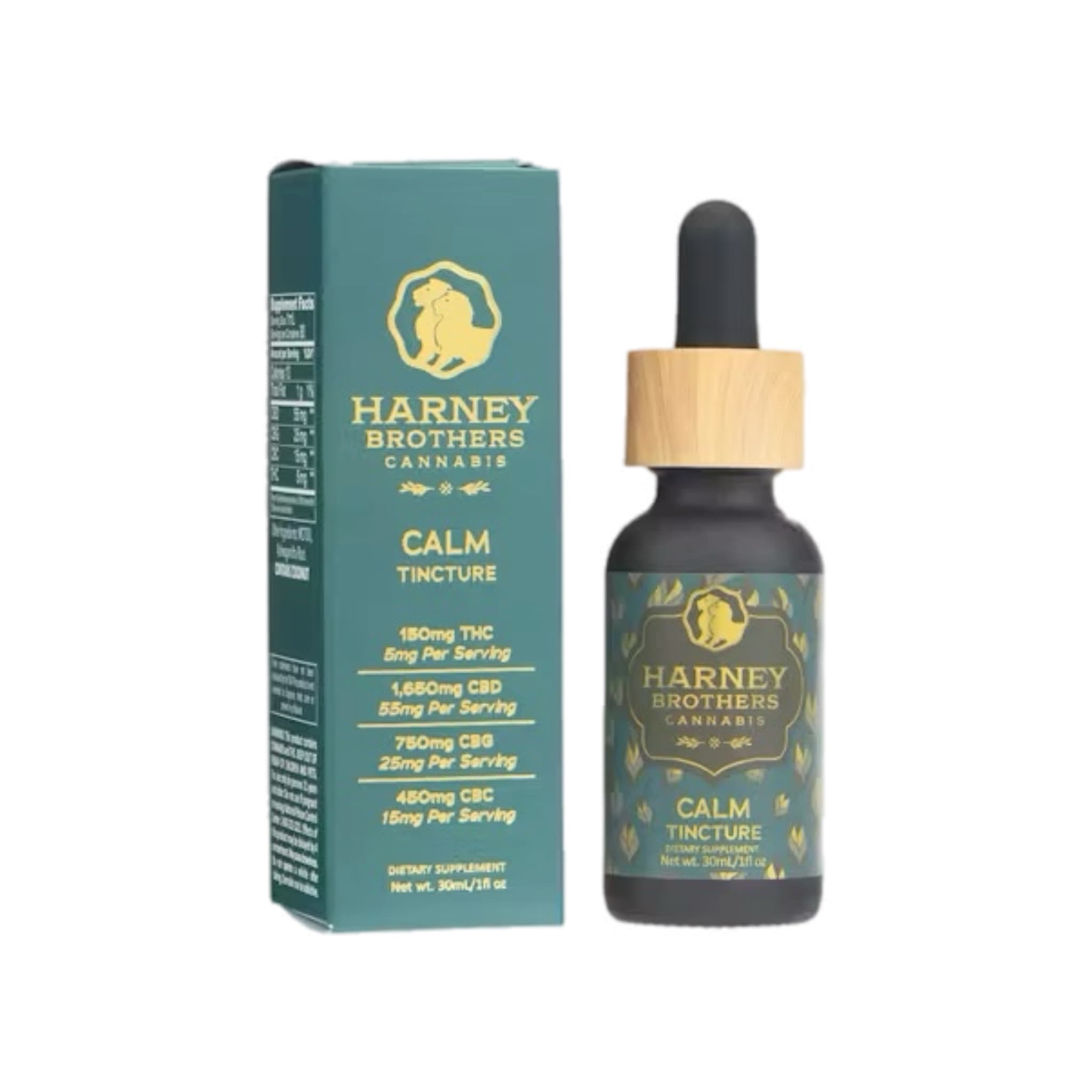 Harney Brothers Cannabis Calm | Tincture | 150mg | 30ml