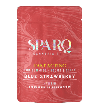 SPARQ Blue Strawberry [20pk] (100mg)