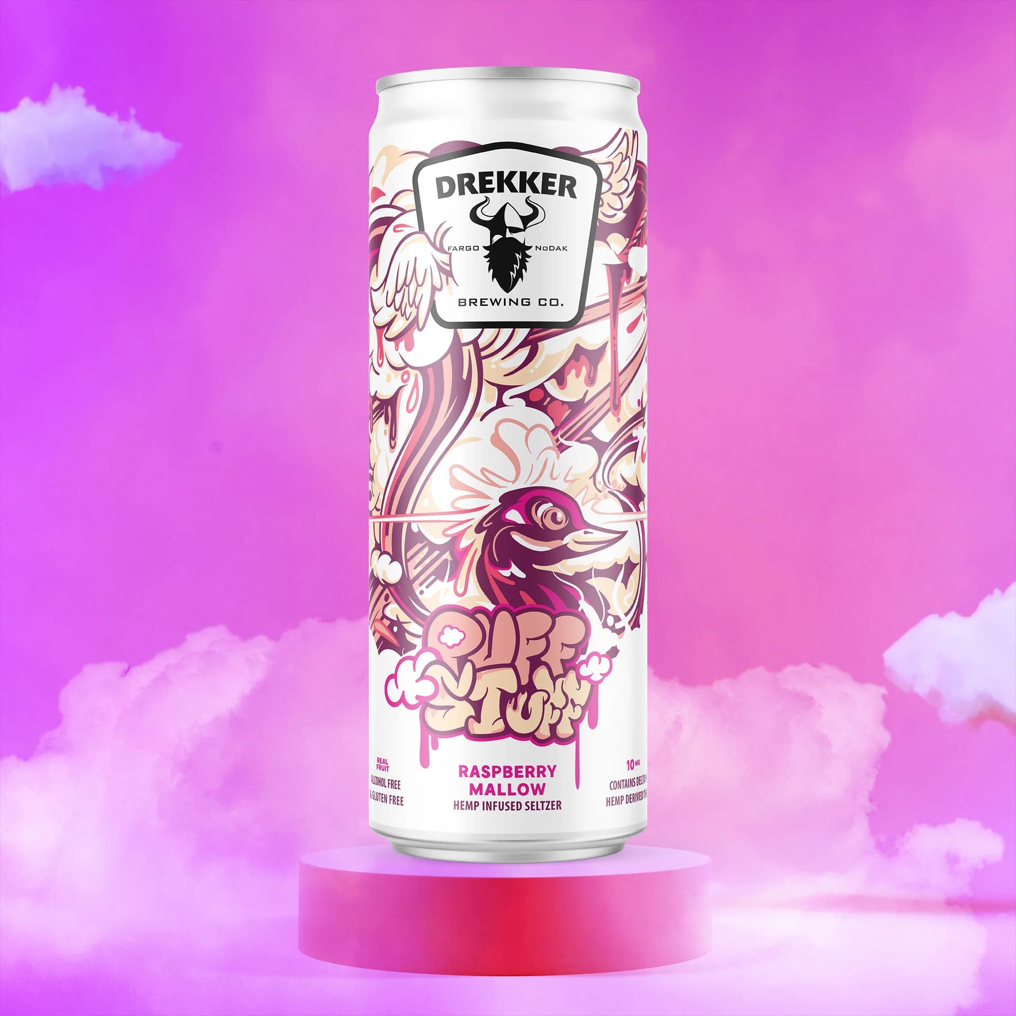 Drekker Drekker Puff Stuff Raspberry Mallow 10mg