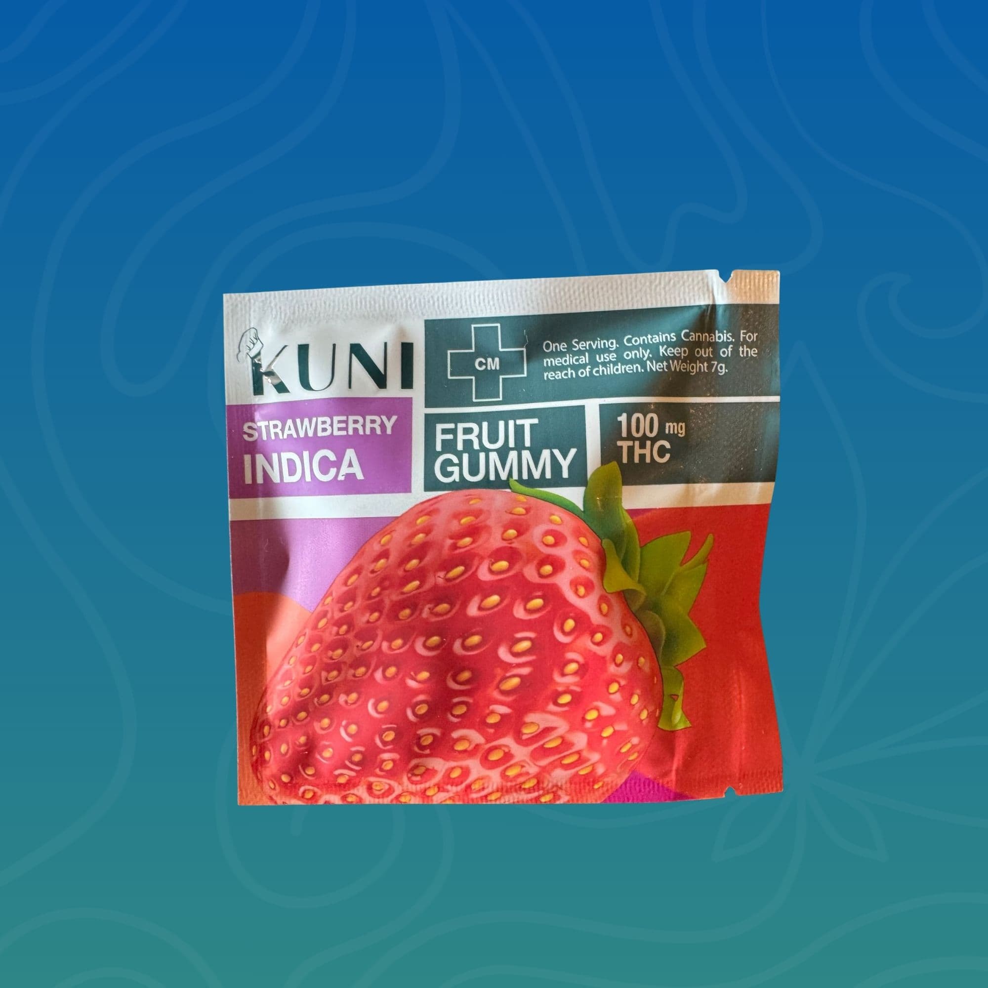 KUNI Kuni Strawberry Gummy Indica 50mg