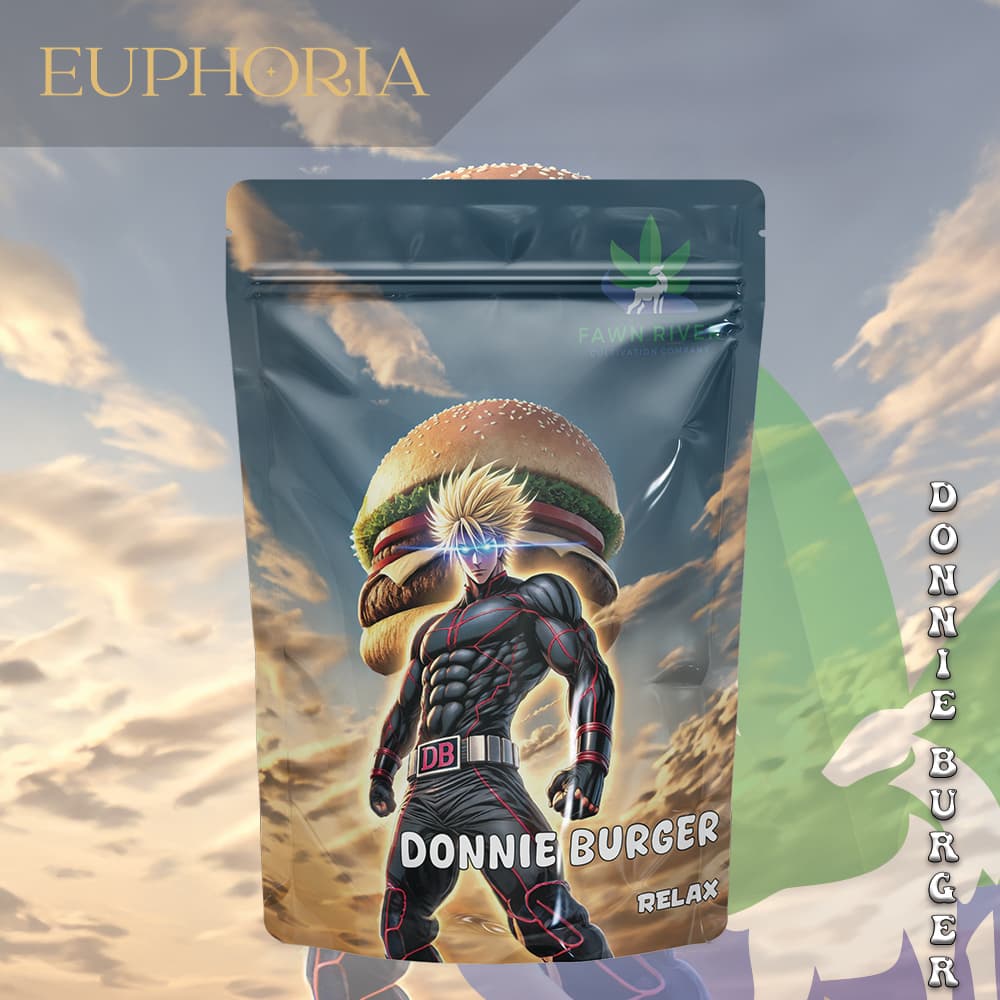 Fawn River Donnie Burger - Euphoria - Pre-Package Flower (3.5g)