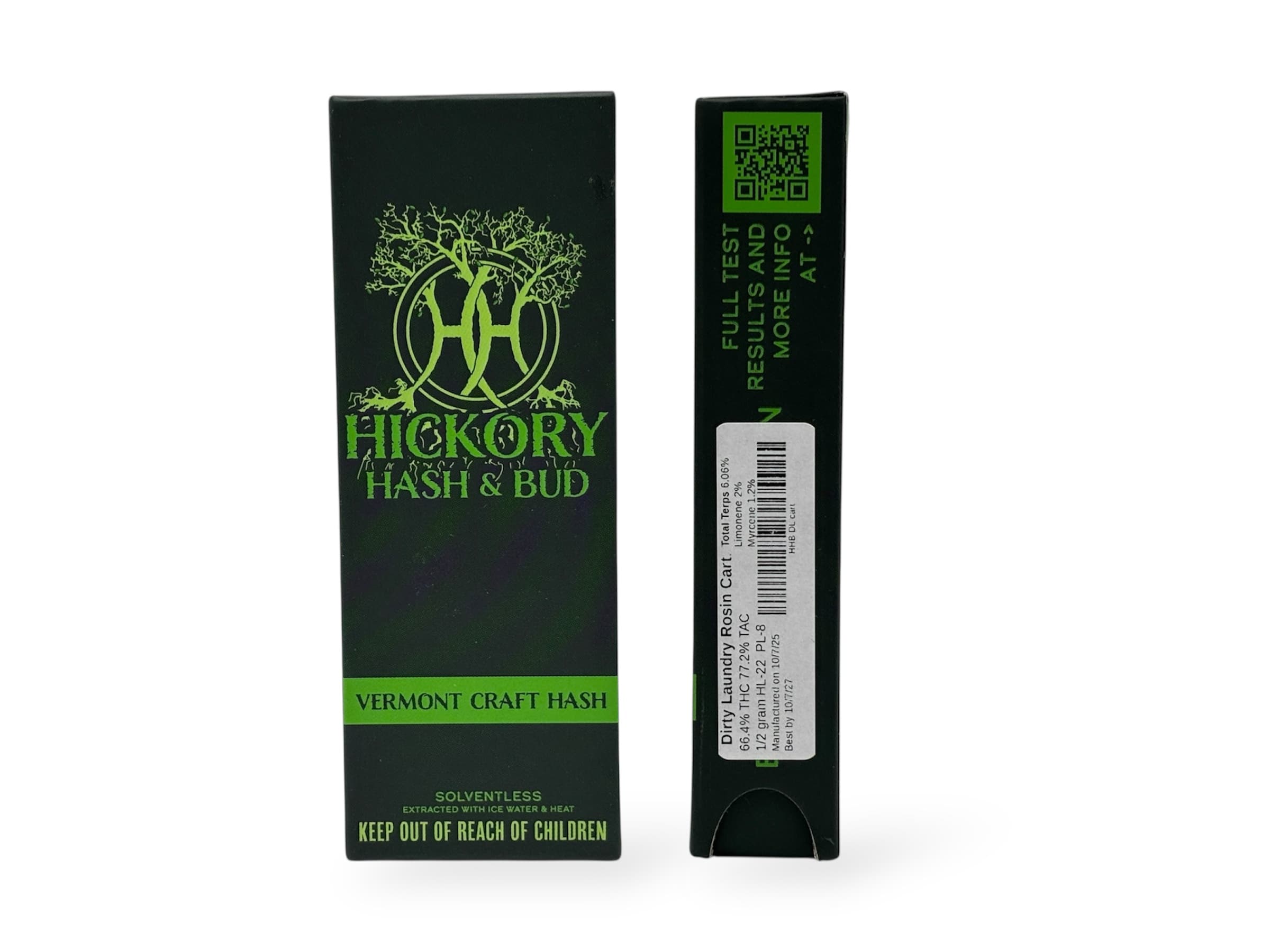 Hickory Hash & Bud Dirty Laundry - Rosin Cart