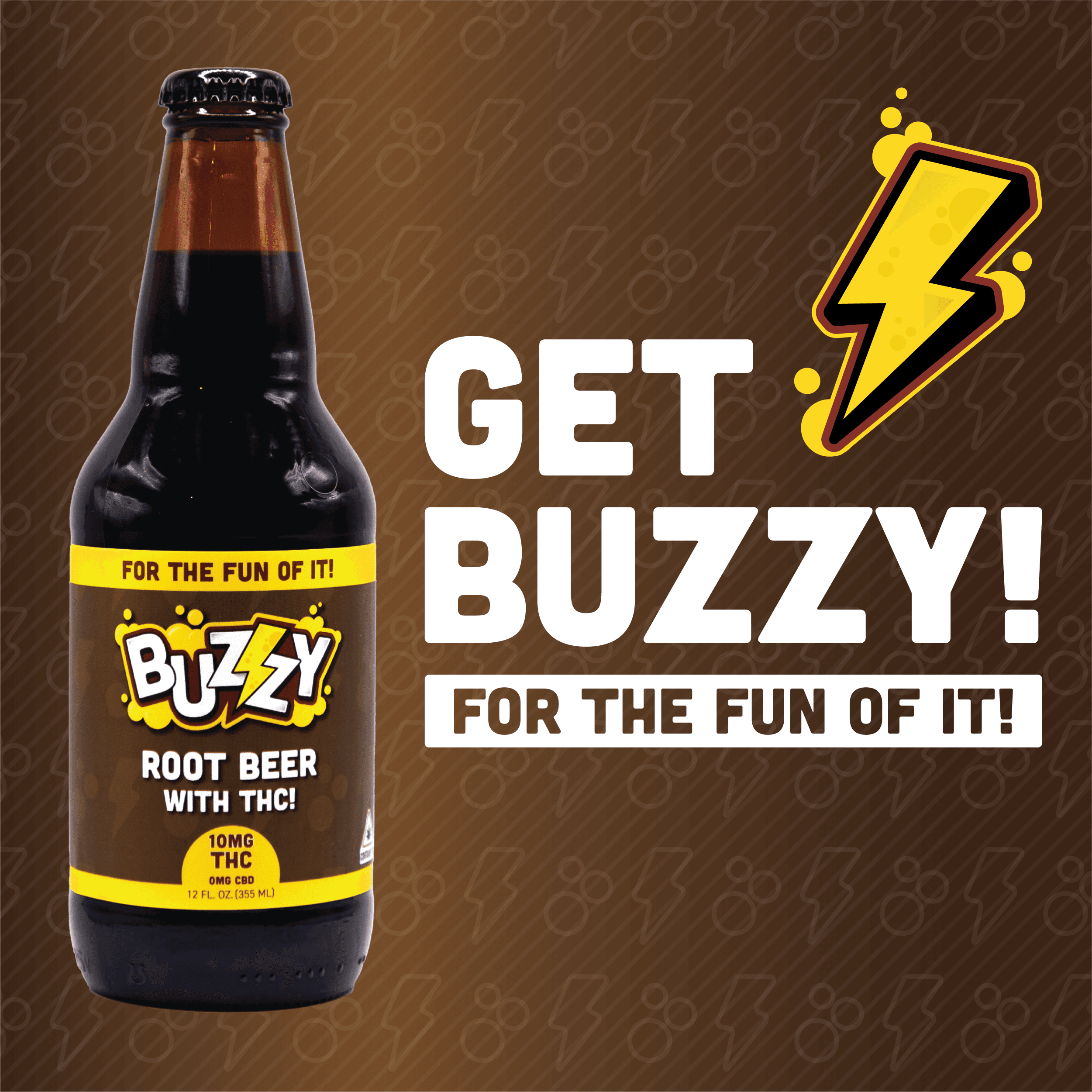 Buzzy Beverages Drink Root Beer 10mg
