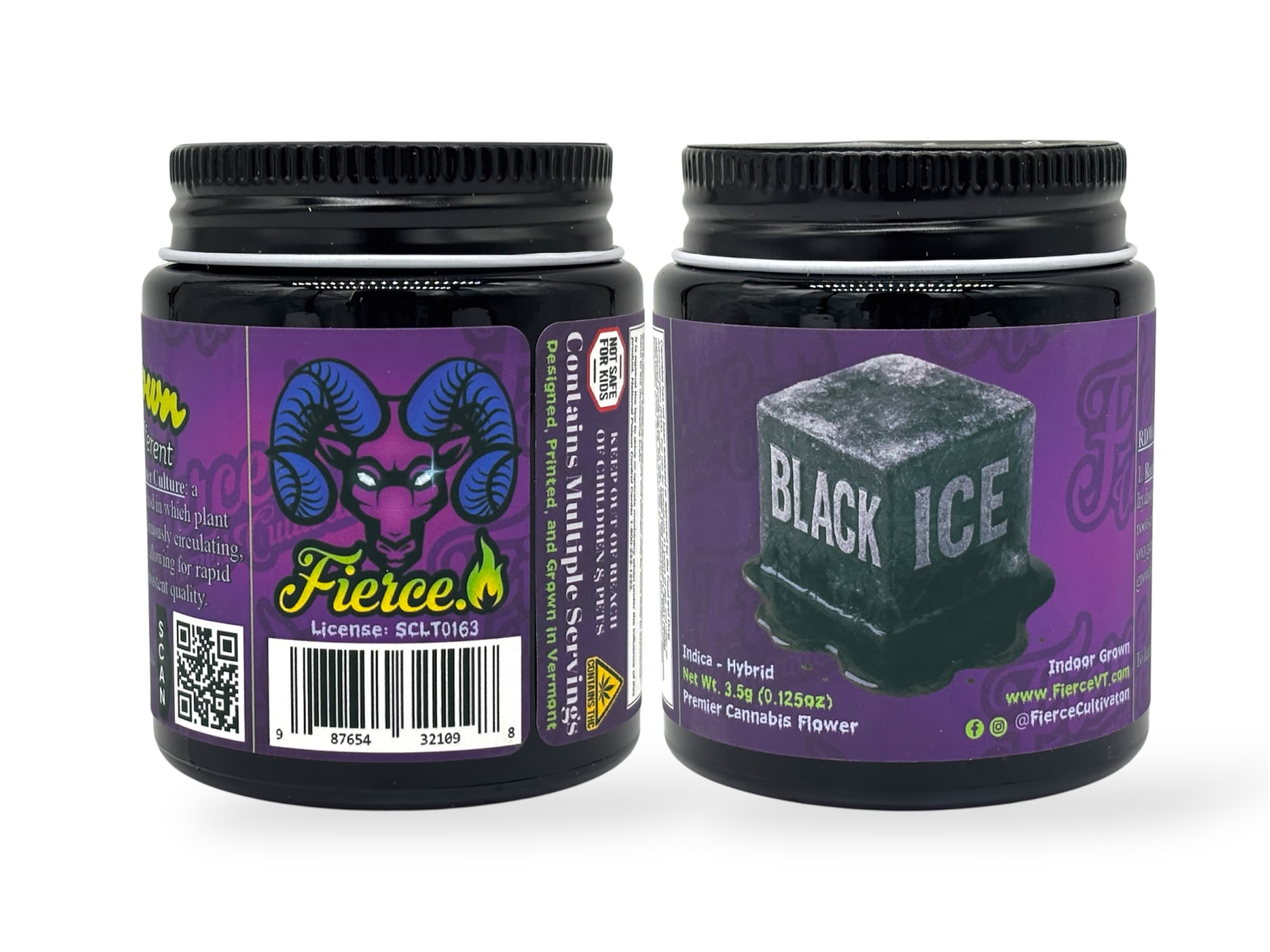 Fierce Cultivation Black Ice | Bulk Flower