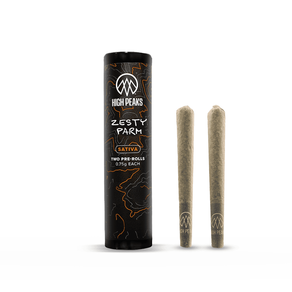 High Peaks Zesty Parm | 0.75g 5pk