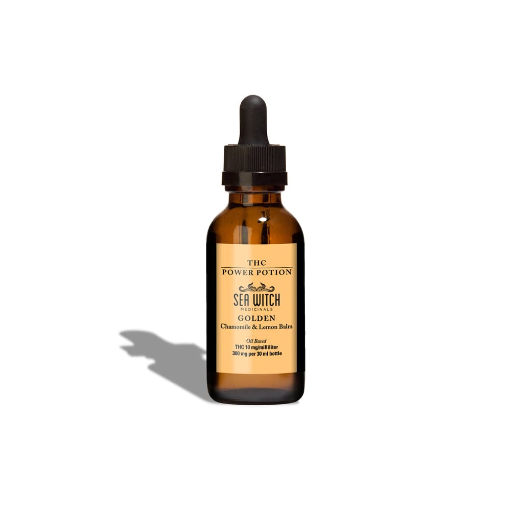 Sea Witch Golden Power Potion - Chamomile and Lemon Balm [15ml] (150mg)