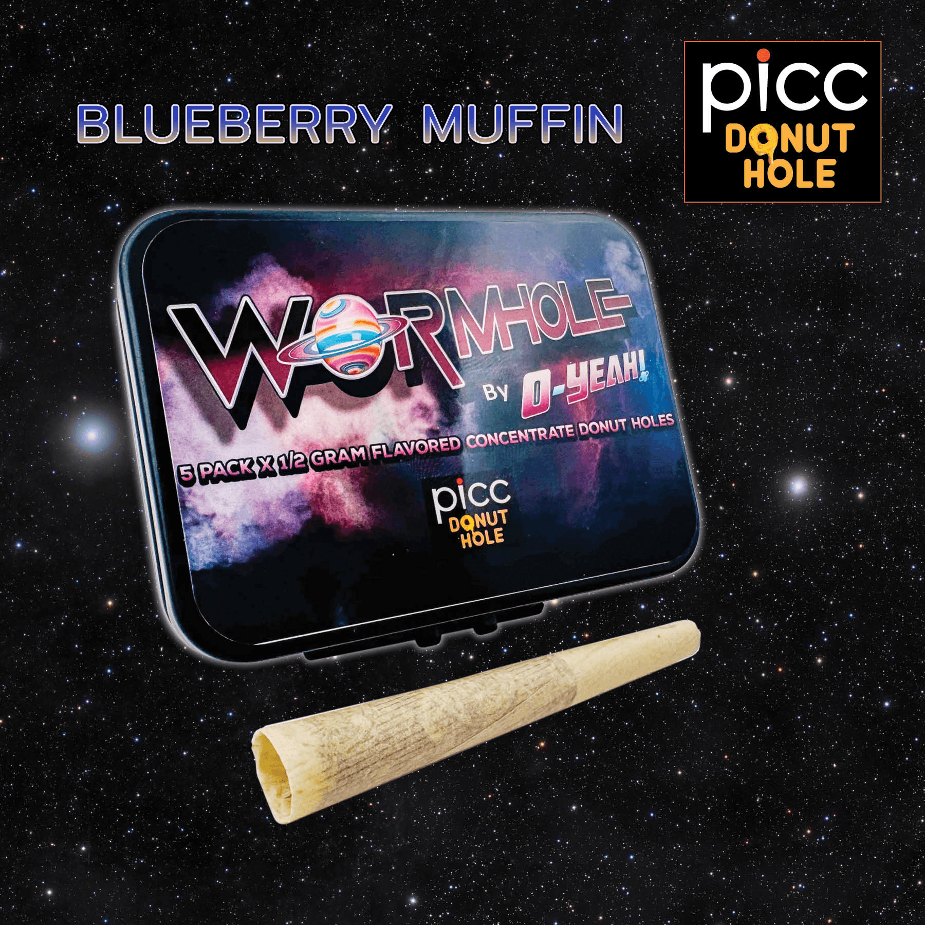 O-YEAH! Blueberry Muffin | Infused Pre-Roll 5pk | Indica