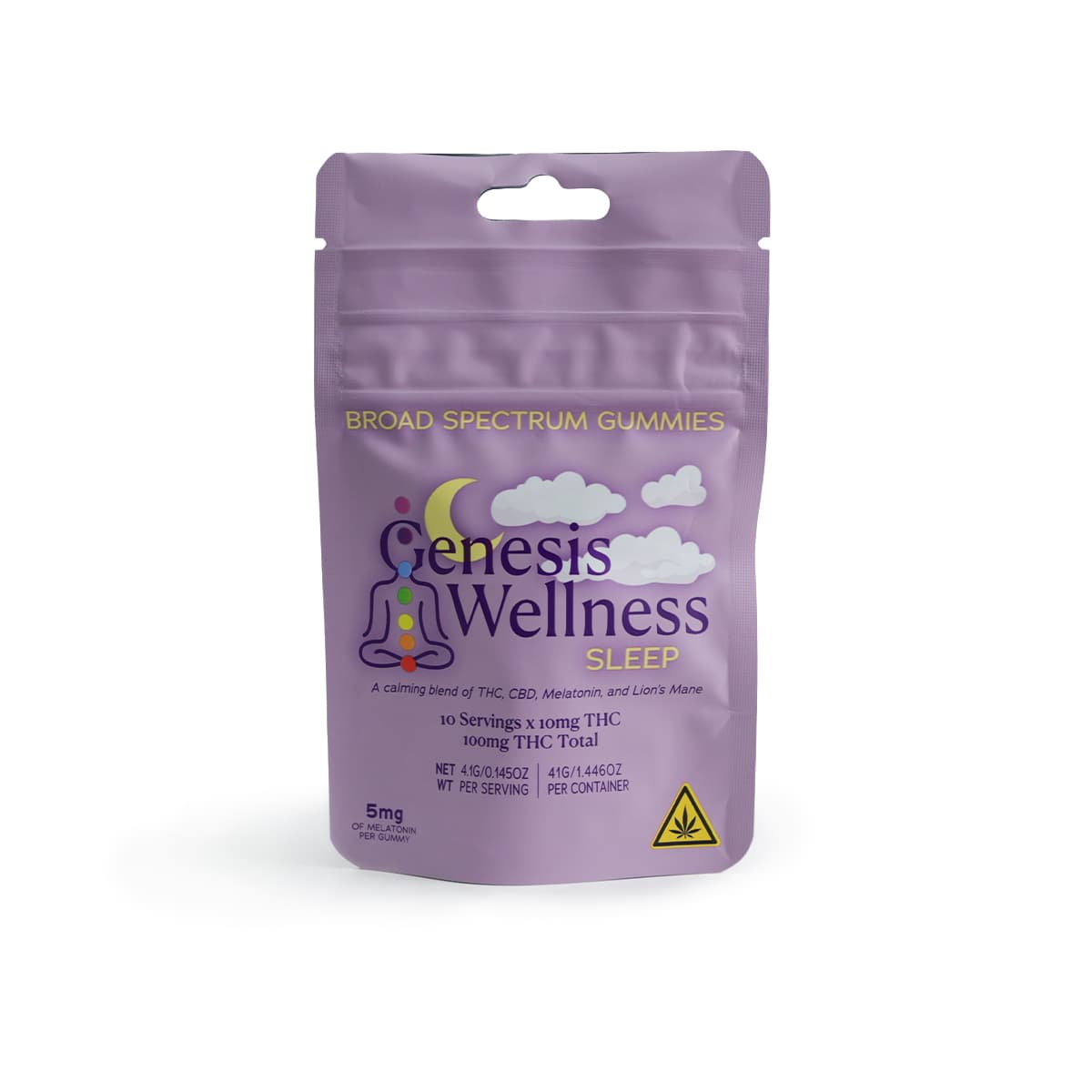 Genesis Wellness Wild Cherry | Sleep Gummies (10pk) 100mg