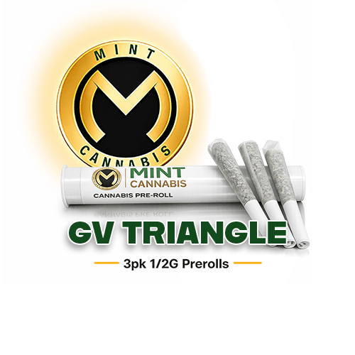 Mint Premium /3pk Prerolls - GV Triangle