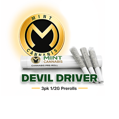 Mint Premium /3pk Prerolls - Devil Driver