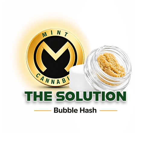 Mint Platinum Live Bubble Hash - The Solution