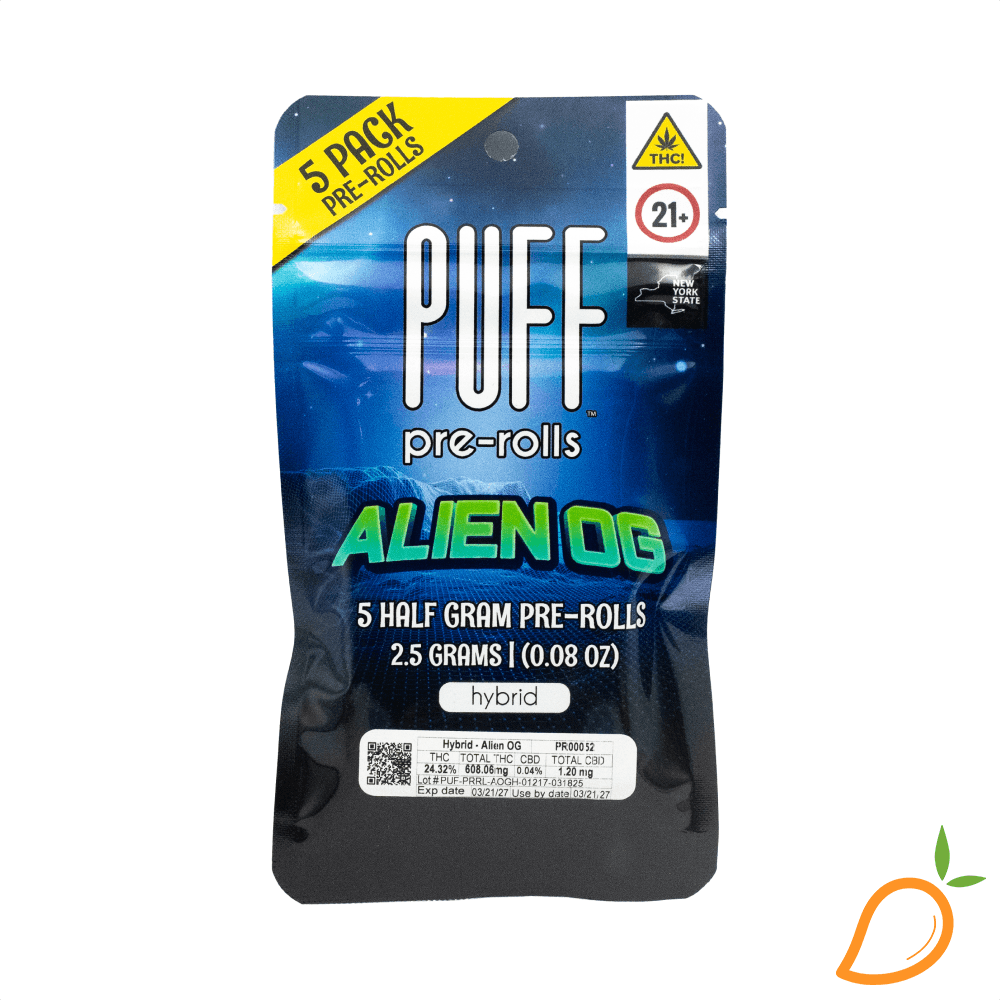 Aphrodite 2.5g 5pk Celestial Ray Preroll Pack Aphrodite