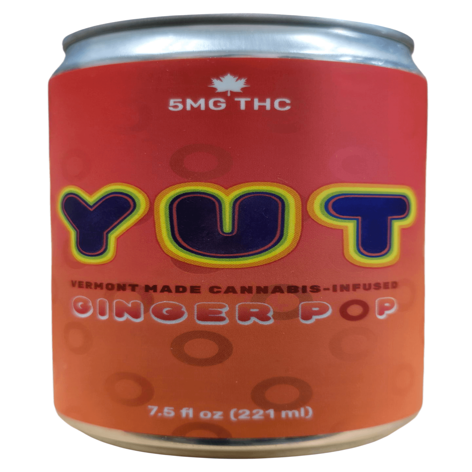 YUT Ginger Pop Mini Can - 5 MG THC Beverages