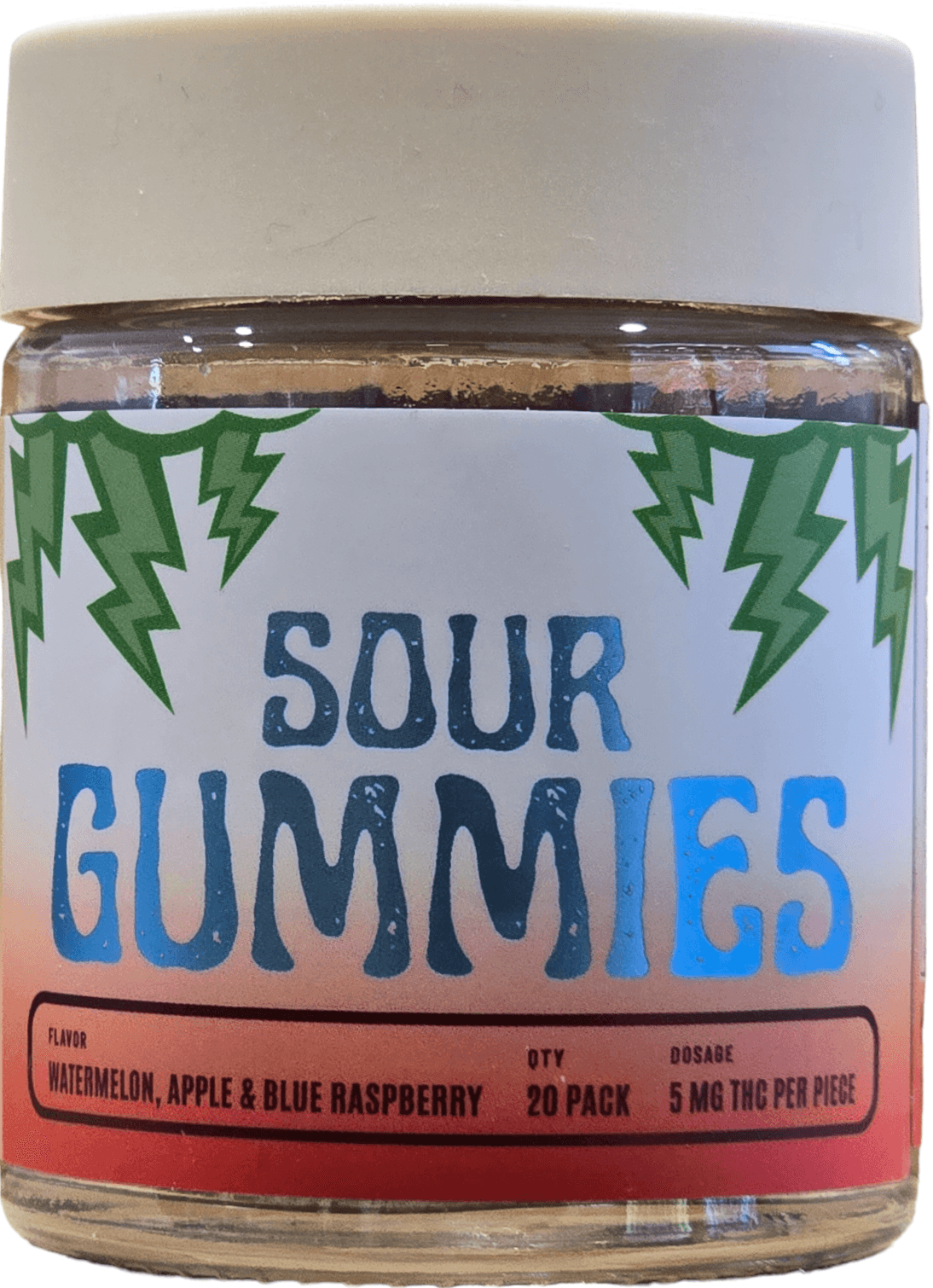 Highly Rooted Sour Gummies - 100MG THC