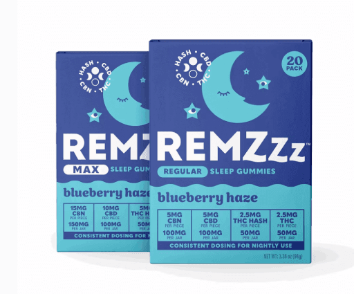 REMZzz Blueberry Haze | 5mg 20pk Gummies | REMZzz |