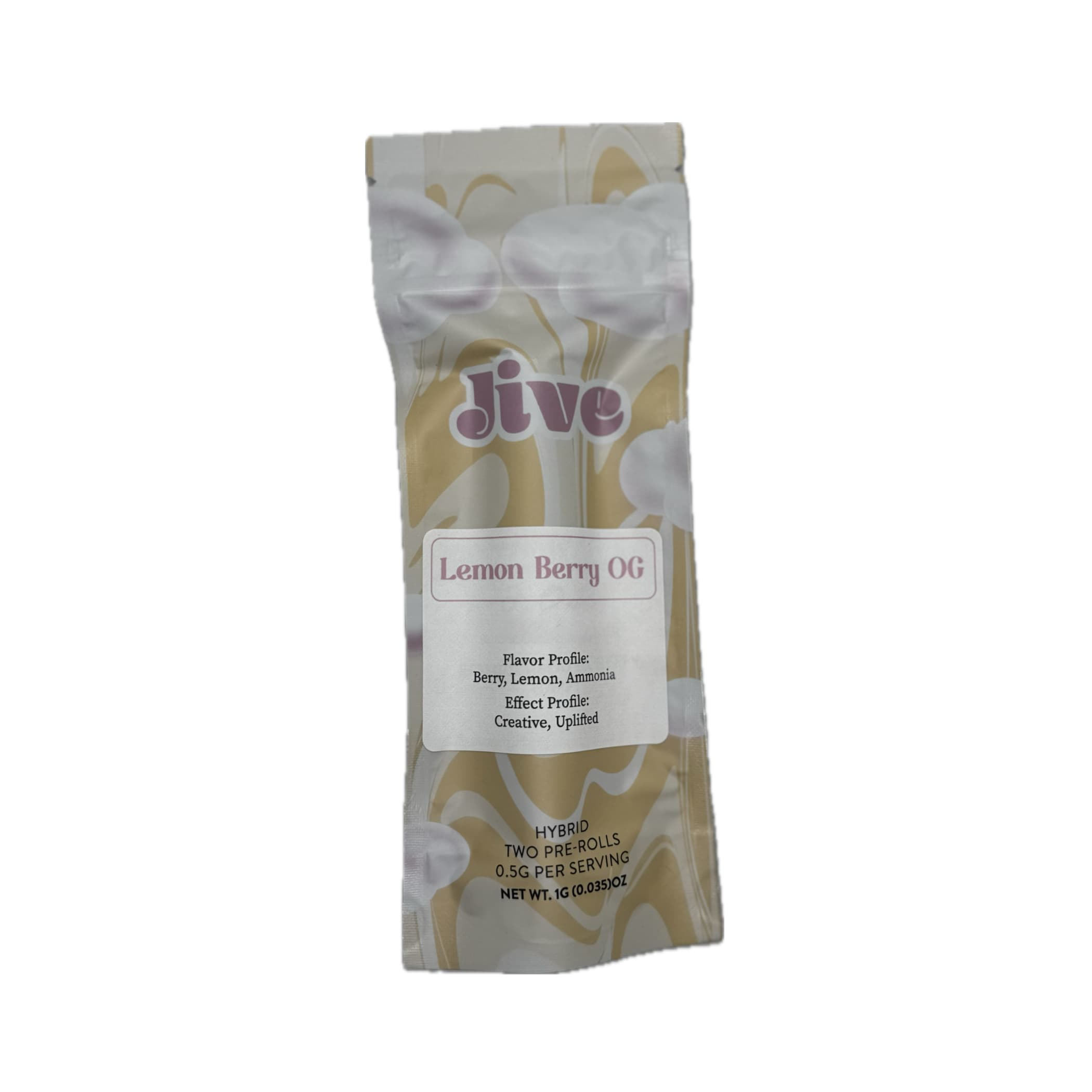 Jive Jive | 2x .5g Pre-Roll Pk | Lemon Berry OG