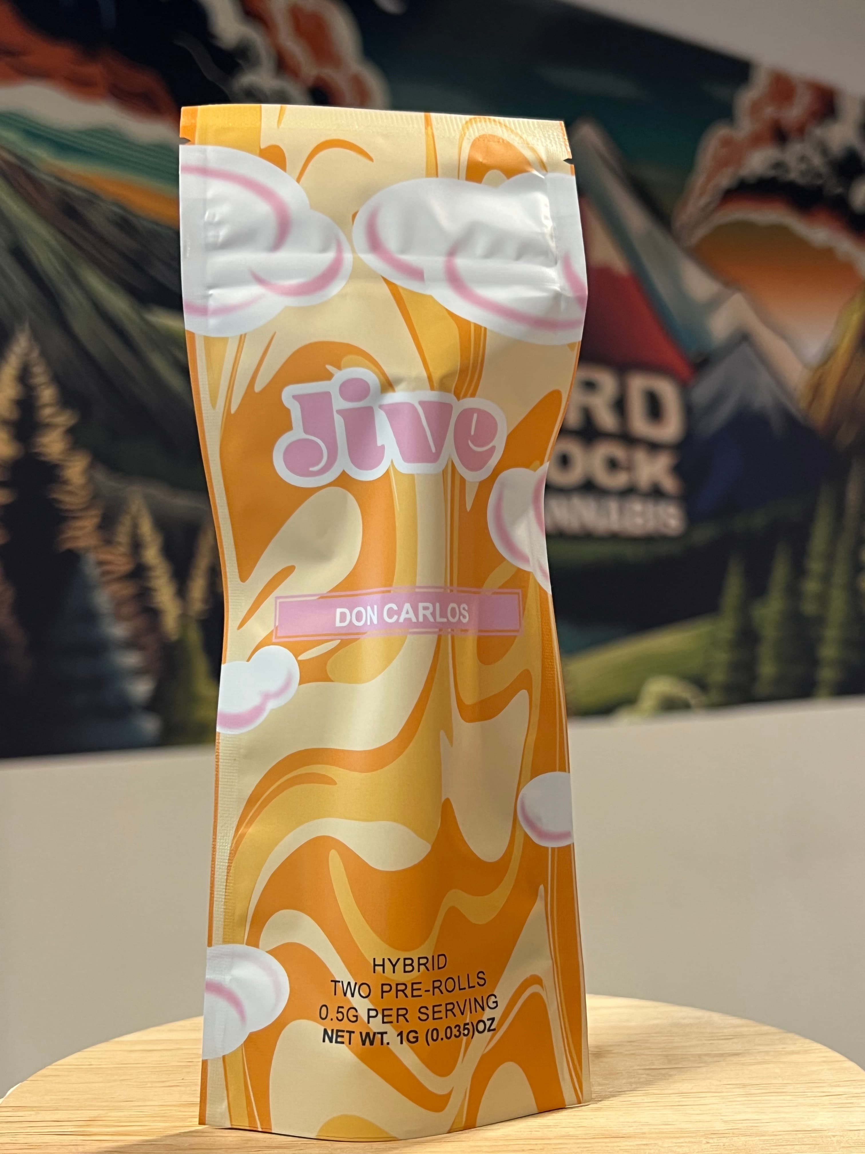 Jive 2x .5g Pre-Roll Pk | Don Carlos