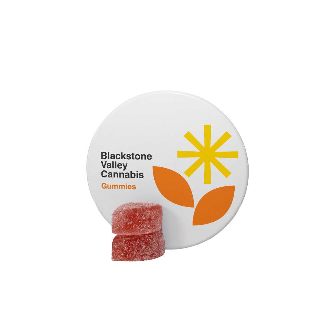 Blackstone Valley Cannabis Live Rosin Gummies 100mg 20 Pack - Black Cherry