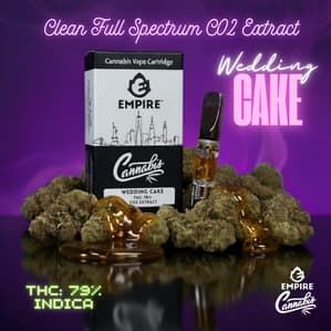 Empire Cannabis Wedding Cake Vape Cart | 0.5g