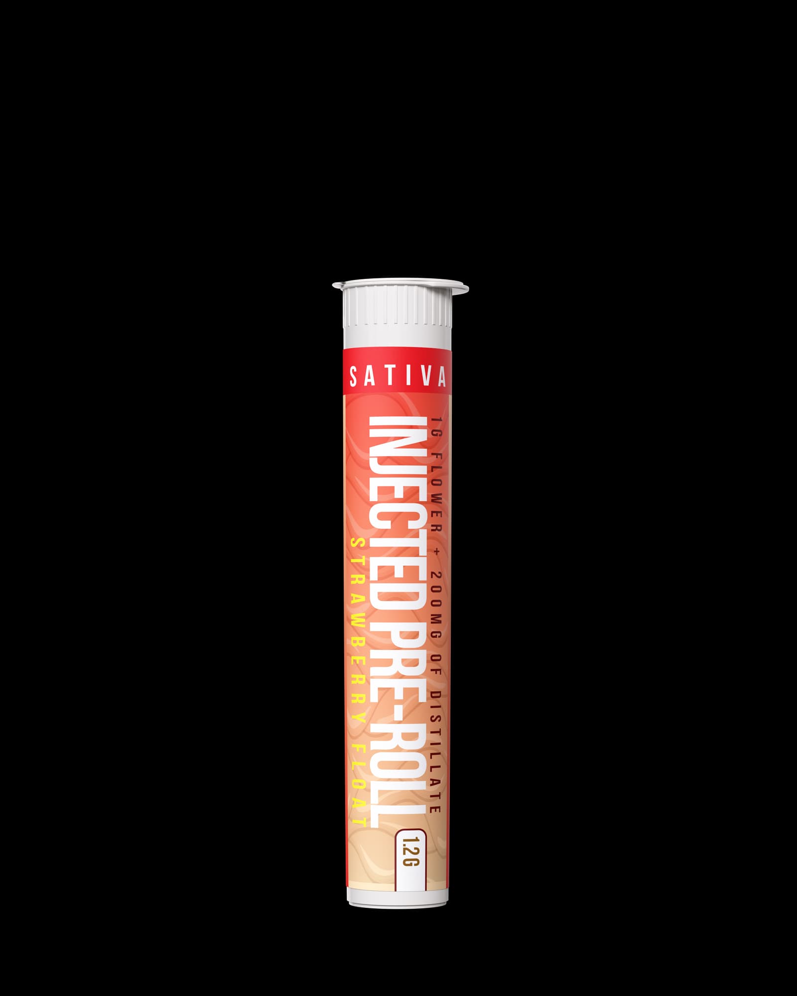 DISTRO 10 STRAWBERRY FLOAT INJECTED INFUSED PREROLL 1.2G