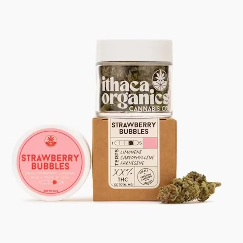 Ithaca Organics Cannabis Co. Strawberry Bubbles