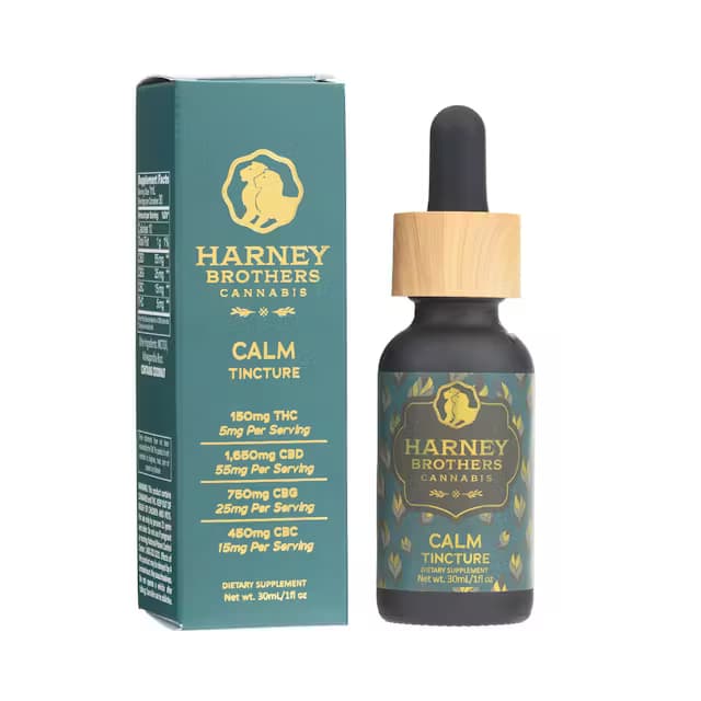 Harney Brothers Harney Brothers Cannabis Calm Tincture 30ml
