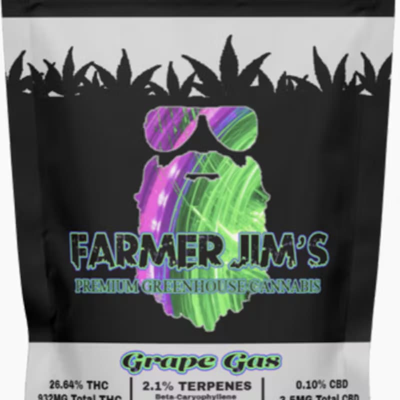 Farmer Jim's Grape Gas Indica | 26.6% THC