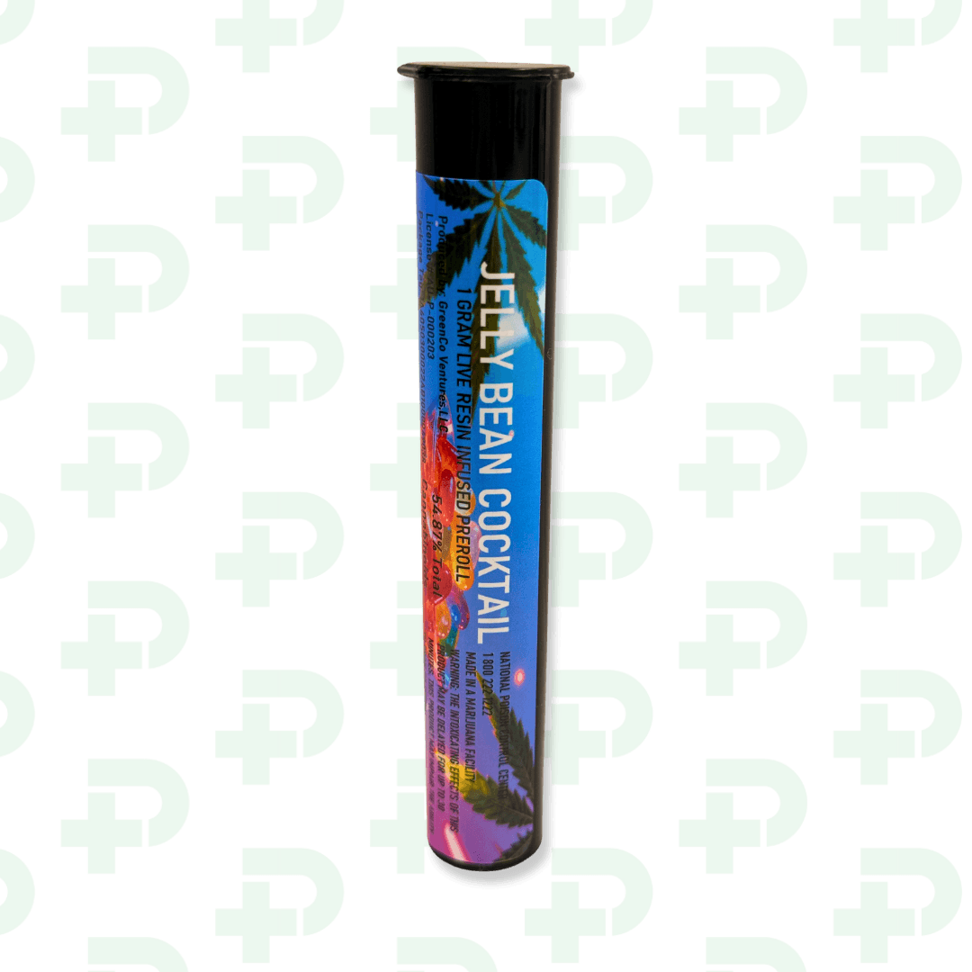 GREENCO Infused Pre-Roll | THCa | Jellybean Cocktail | 1g | GreenCo