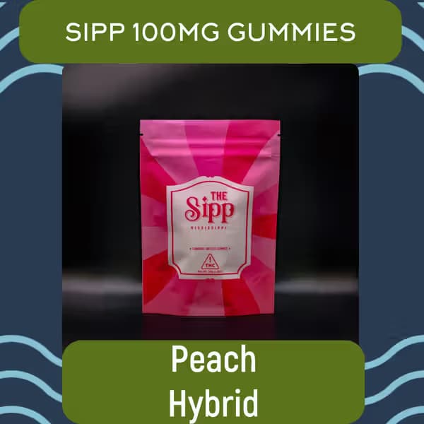 The Sipp Gummies | Peach